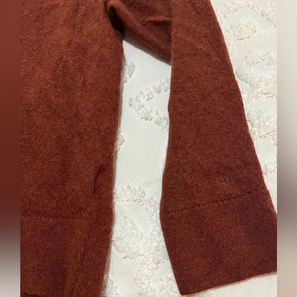 Banana Republic Italian Merino Yarn Half Zip Sweater